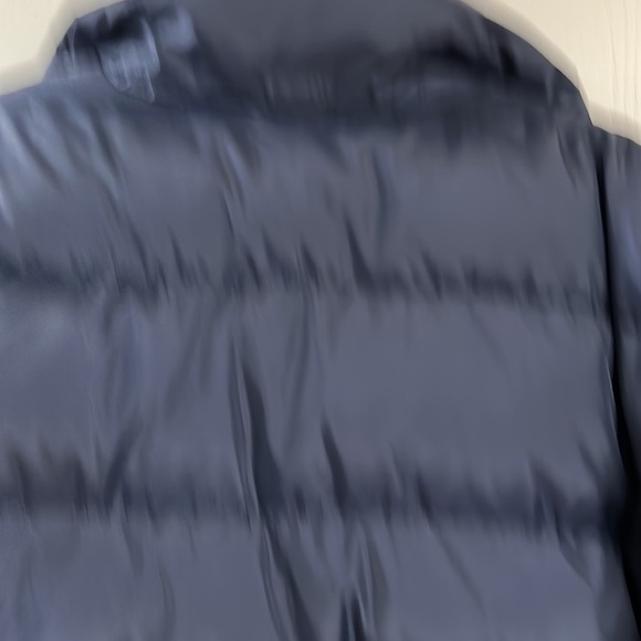 APEX YK2 Down Puffer Jacket, Navy Blue Sz Large - Picture 9 of 9
